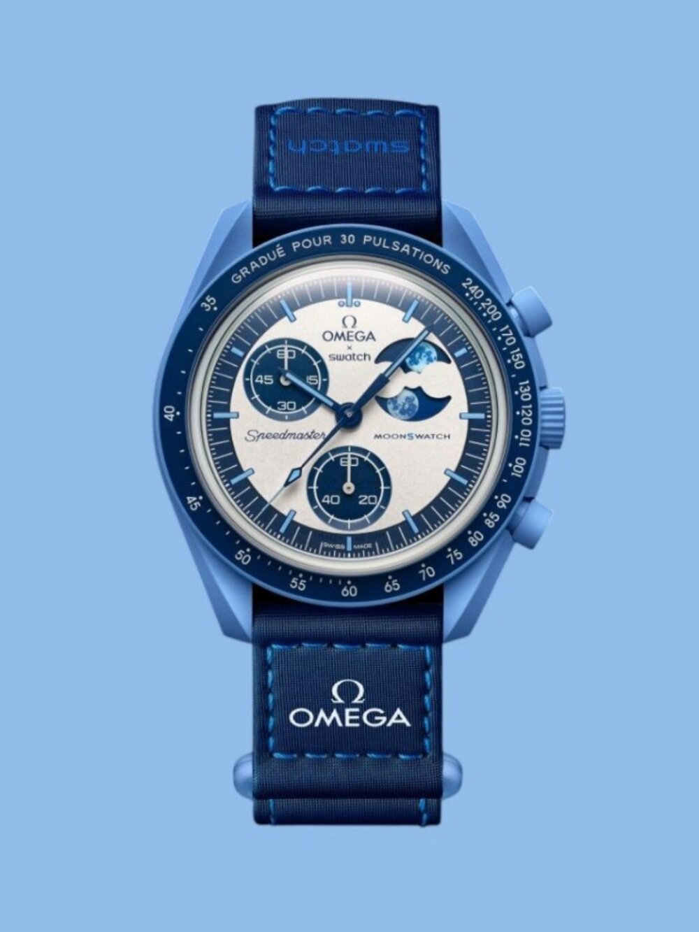 Omega X Swatch Mission To The Super Blue Moonphase Watch